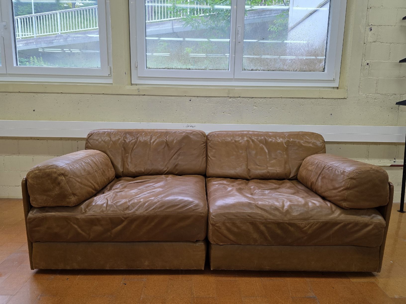De Sede Divani: Designer Leder Sofa / Schlafsofa De Sede DS76 2-teilig – Usato da Lichtensteig venduto da Usedinstorecom 8