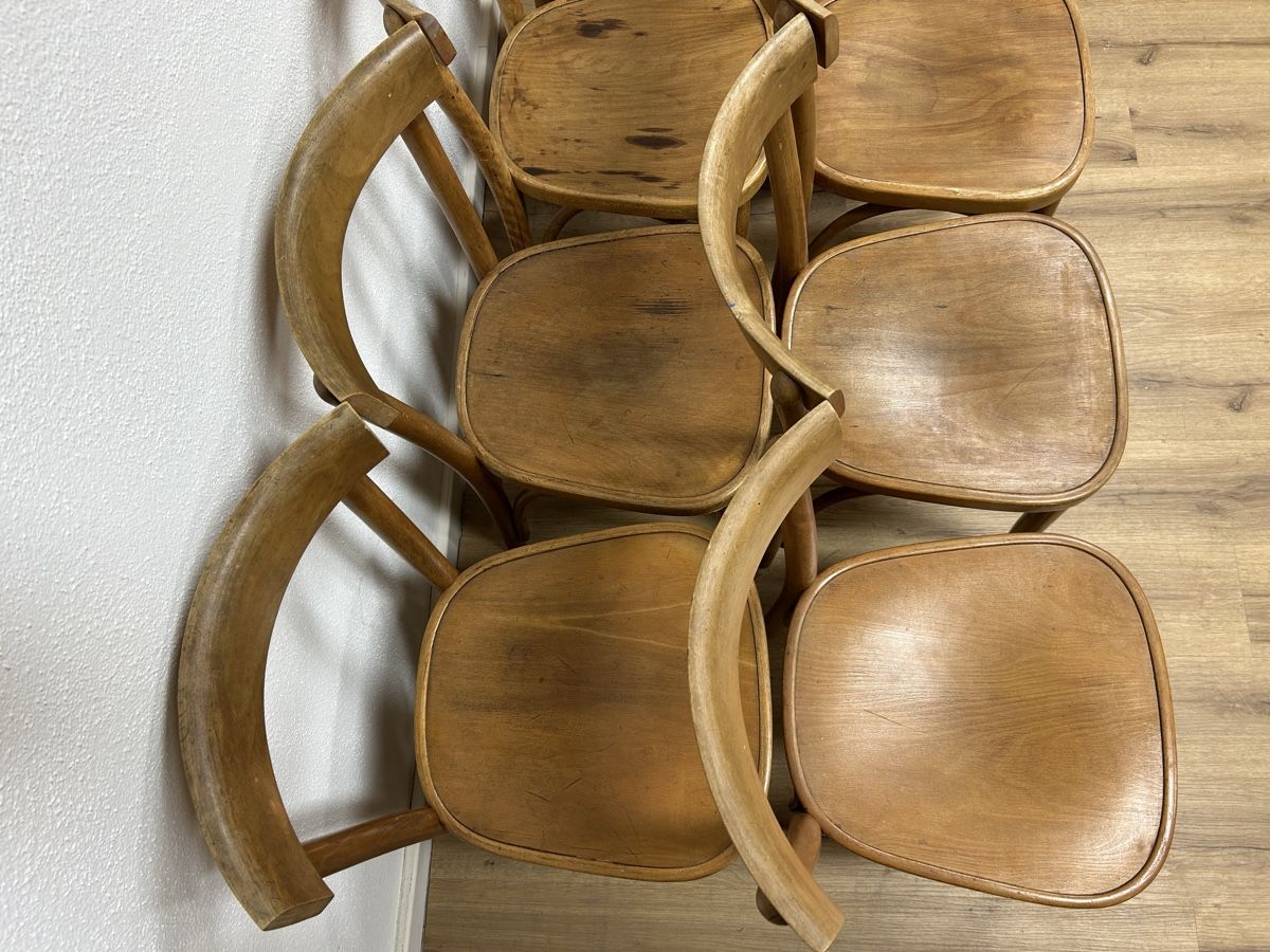 Thonet Sedie: 8er Set Thonet Bistrostühle – Usato da Basel venduto da MoebelSackmann 3