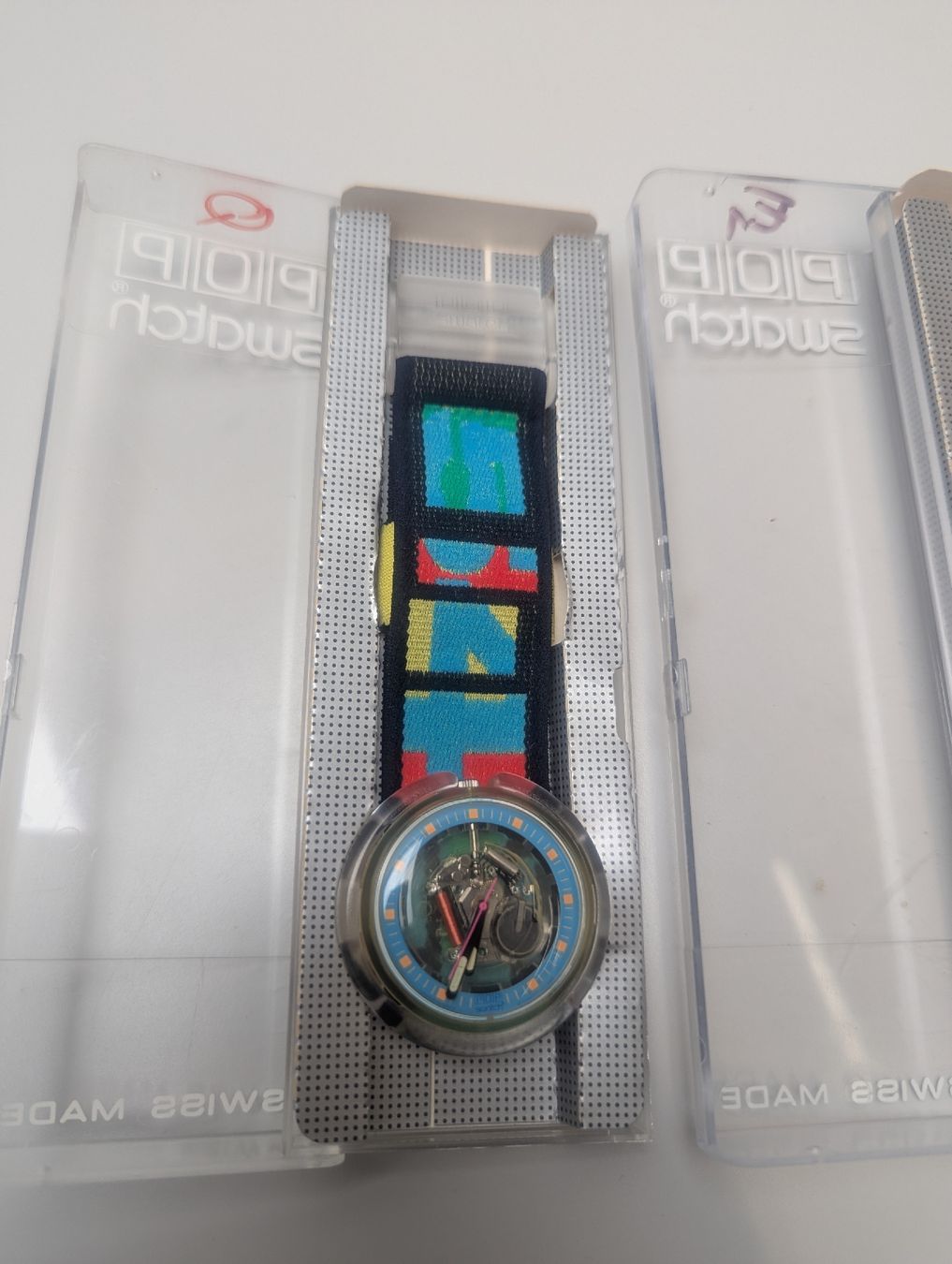 Swatch Uhren: 4x POP Swatch, ungetragen – Neu (gemäss Beschreibung) aus Wauwil von MEC-NET 4