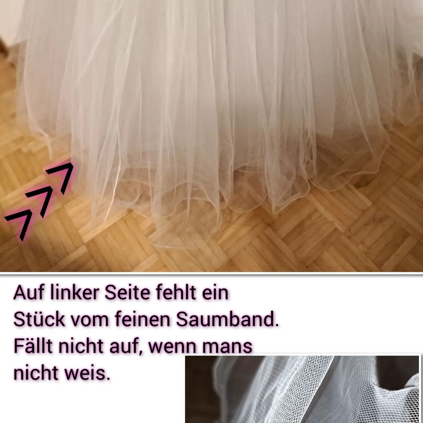 Vestiti: Wunderschönes Hochzeitskleid, Gr.ca 38 – Usato da Burgdorf venduto da Mikado019 5