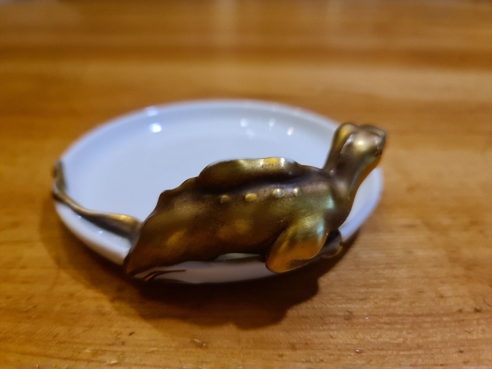 Rosenthal Piatti di portata: antike Rosenthal Ablageschale mit Dinosaurier – Usato da henau venduto da Rockj 3