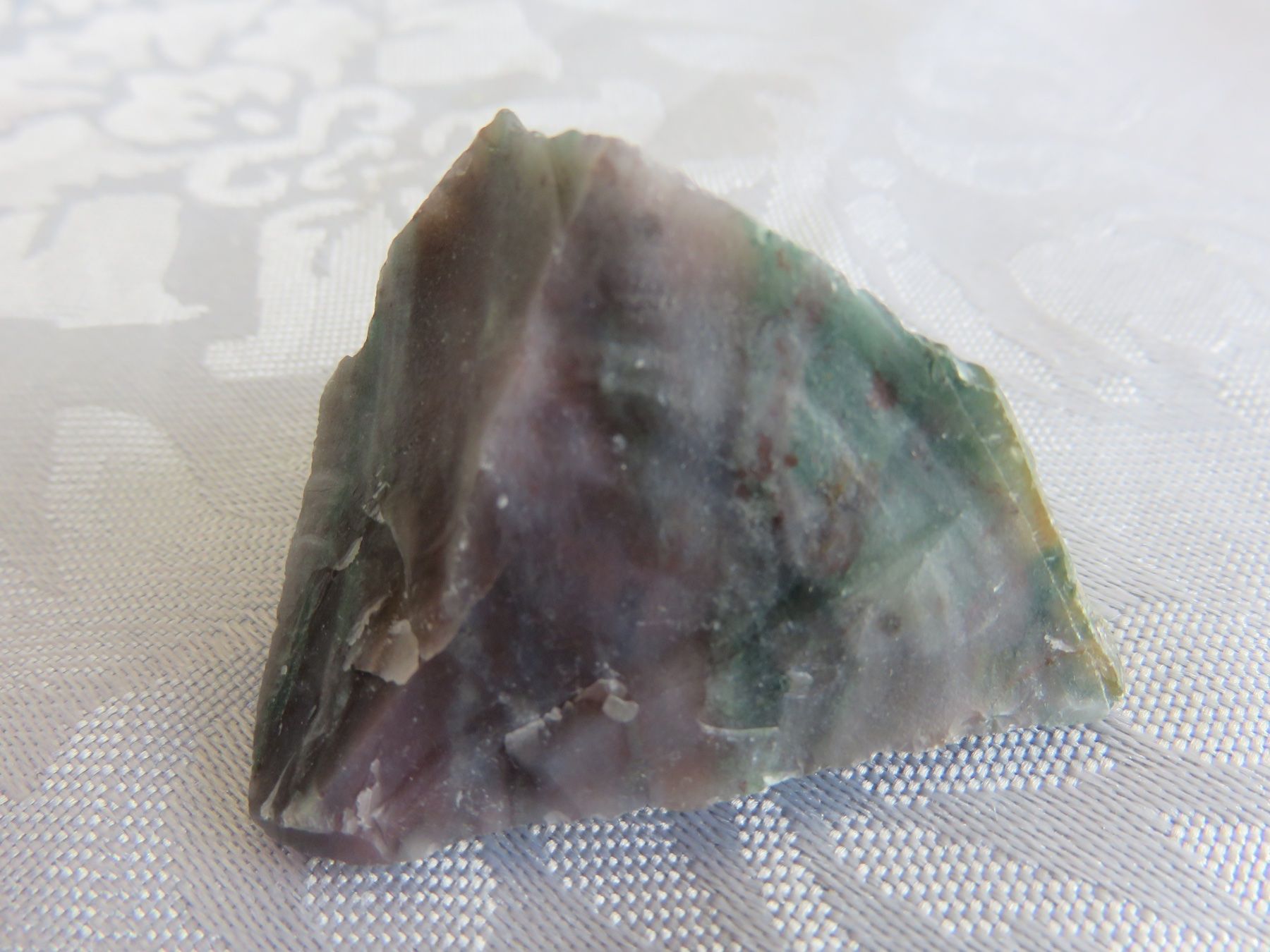 Minerali & Pietre curative: Heilstein Heliotrop / roh – Usato da Rümlang venduto da euqinom16 1