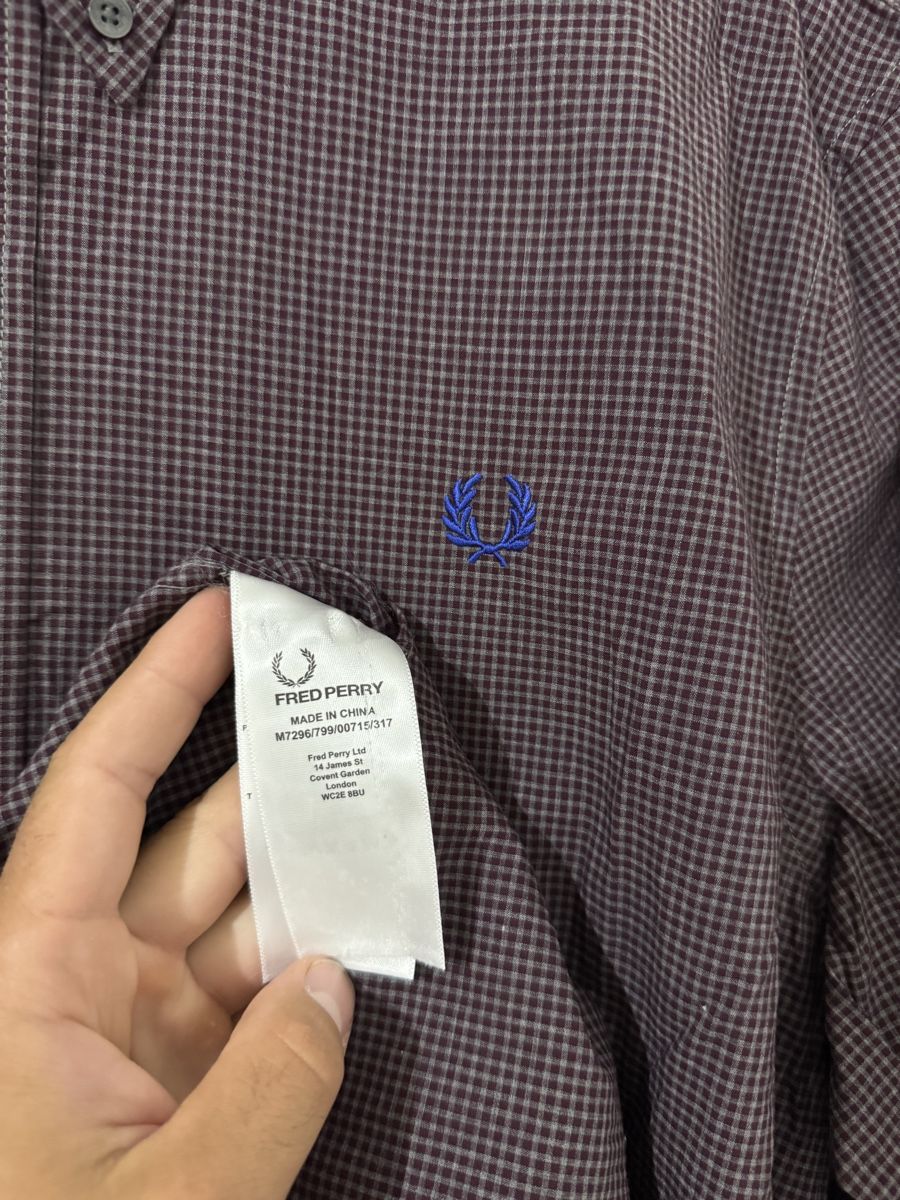 Fred Perry Hemden: Fred Perry Hemd kariert Grösse XL oryginal – Neu (gemäss Beschreibung) aus Wetzikon ZH von Jan_wojt 5