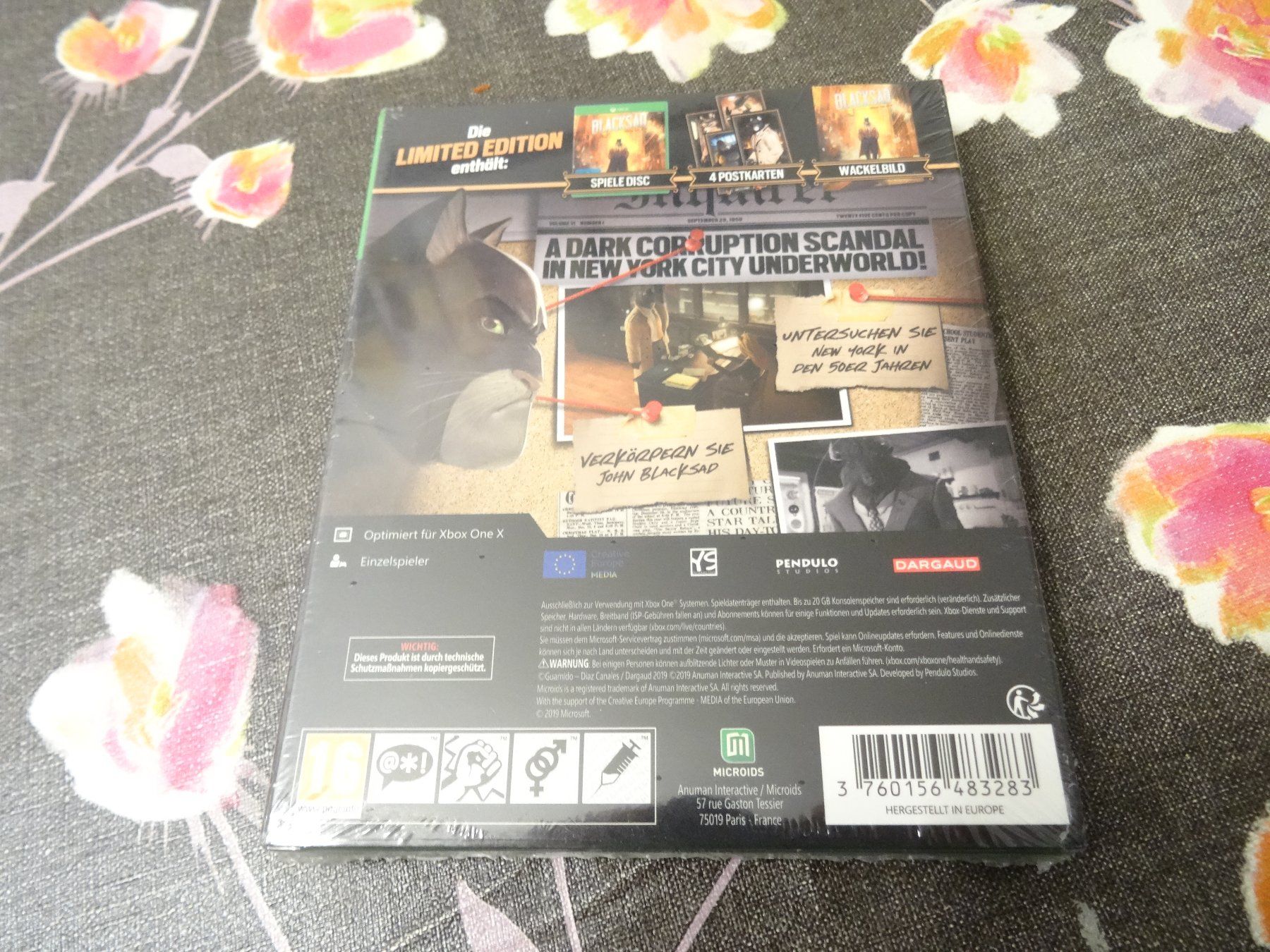 Microsoft Giochi: Blacksad - Under the Skin - Limited Edition XBOX ONE NEUWARE – Nuovo e nell'imballaggio originale da Olten venduto da Disc-Ausverkauf 1