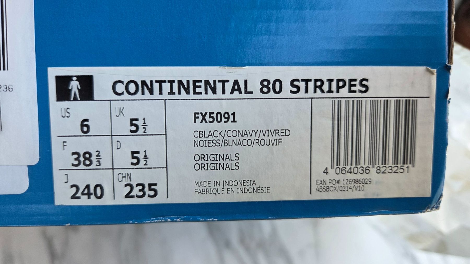 Adidas Scarpe da donna: Sneaker Adidas Continental 80, – Nuovo e nell'imballaggio originale da Fislisbach venduto da Maieriisli25 1