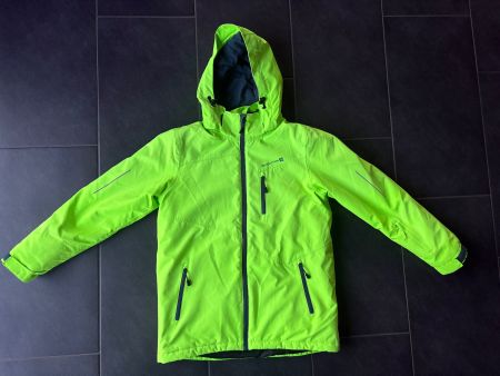 Skijacke Trevolution GR. 176 leuchtgelb