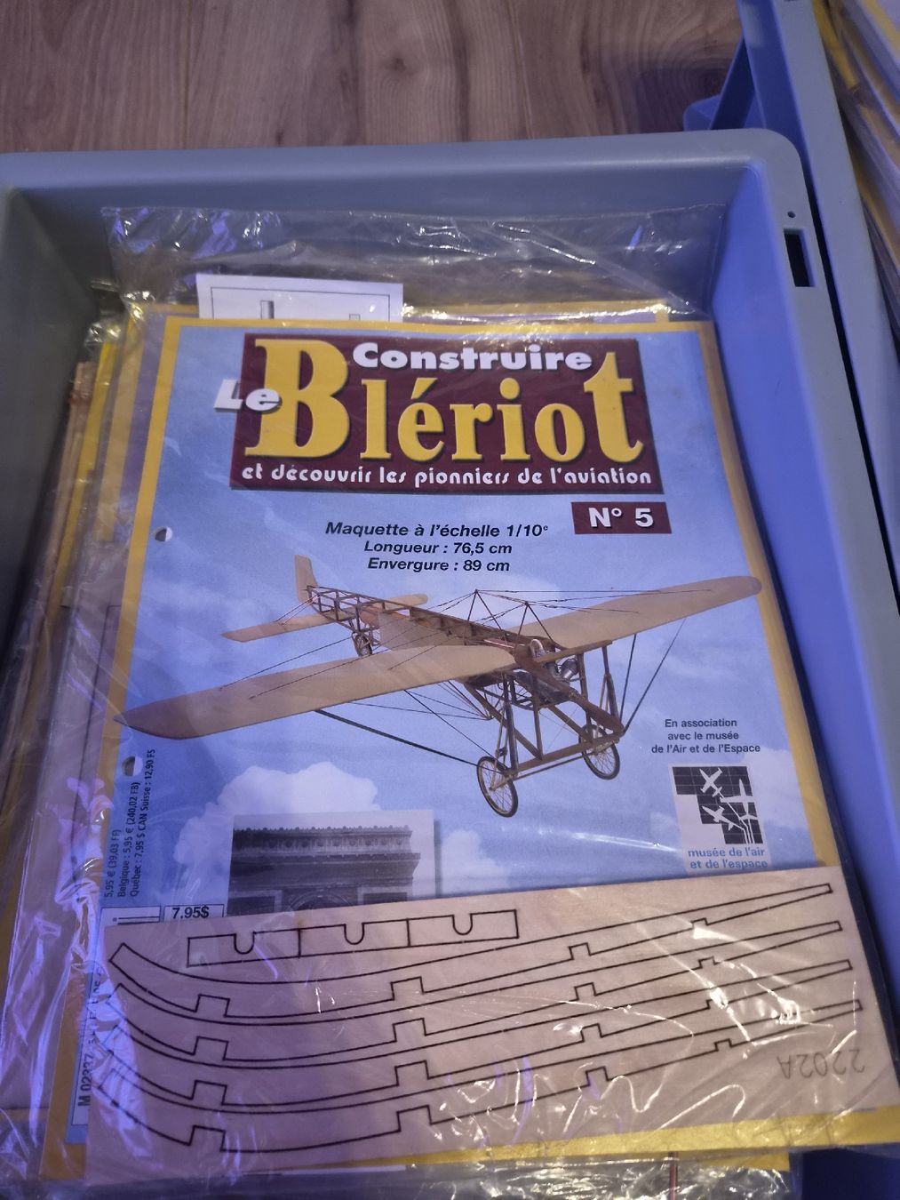 Kit di modellismo & Modellini statici: Maquette a construire Le Blériot – Nuovo e nell'imballaggio originale da Courgenay venduto da jon1990 1