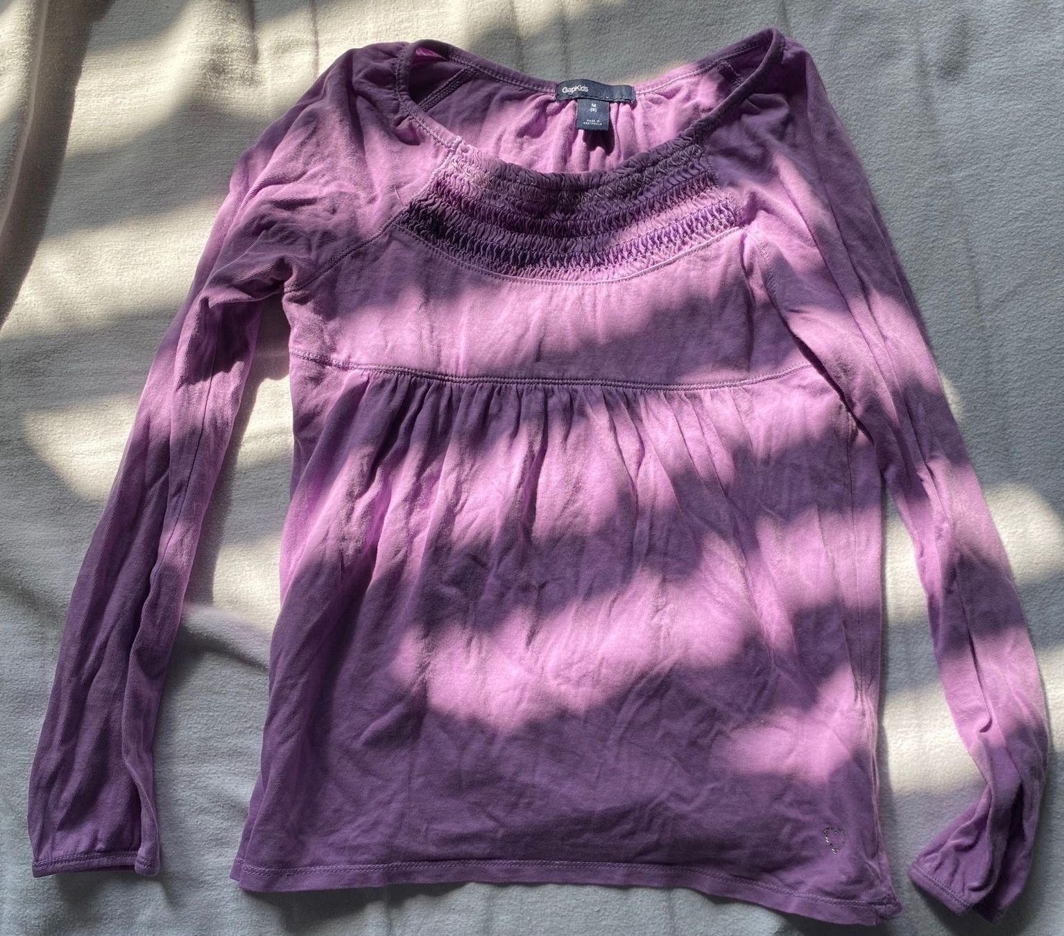 Gap Maglioni & Felpe: GapKids Langarmshirt violett Mädchen – Nuovo (secondo la descrizione) da Altendorf venduto da Ga04