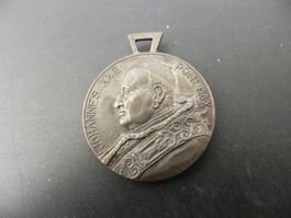 Alte Pilger Medaille Papst Johannes XXIII - St. Christopher