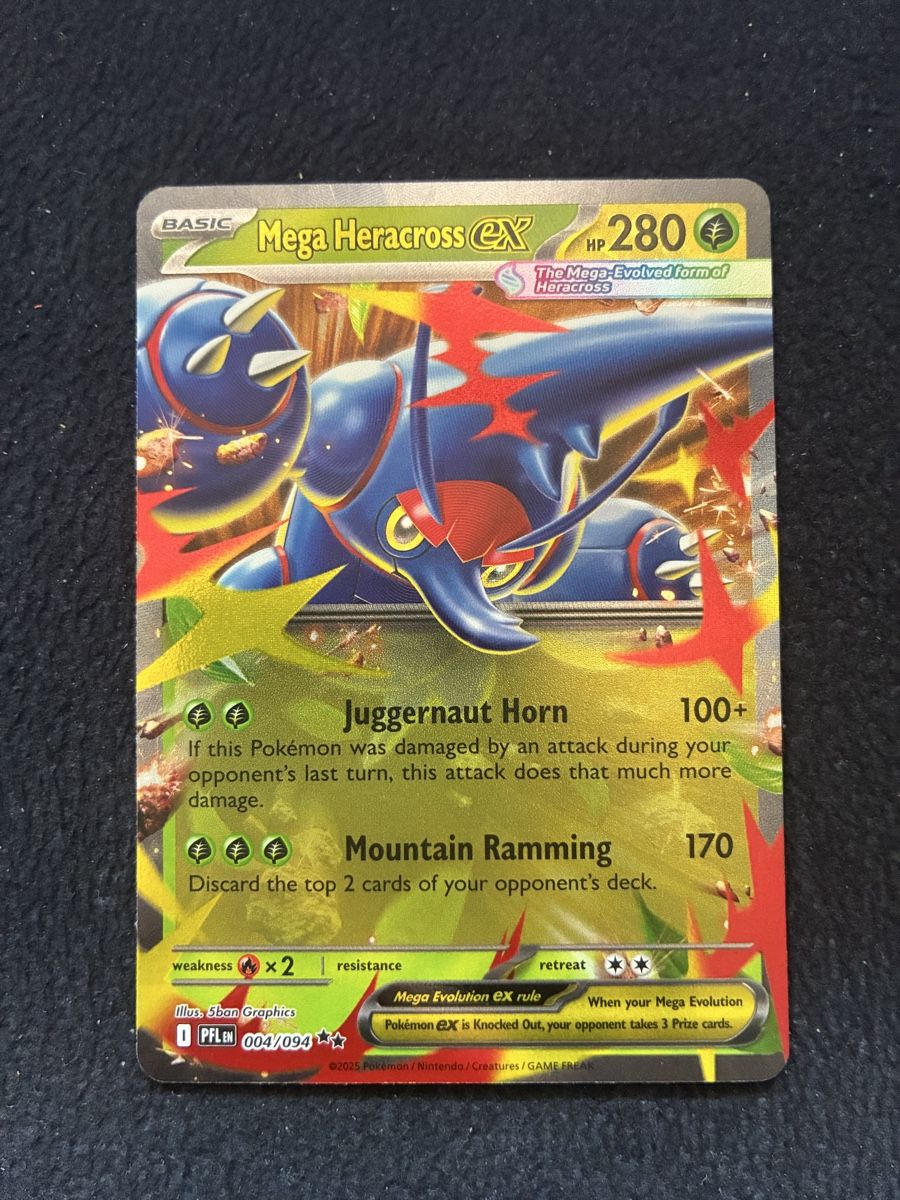 Pokémon Sammelbilder & Trading cards: POKEMON CARDS MEGA HERACROSS EX # 4 – Neu (gemäss Beschreibung) aus Taverne von YOHISTORE