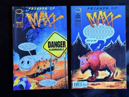 Friends of Maxx english Comic Hefte Nr.1 und Nr.3, Z1!