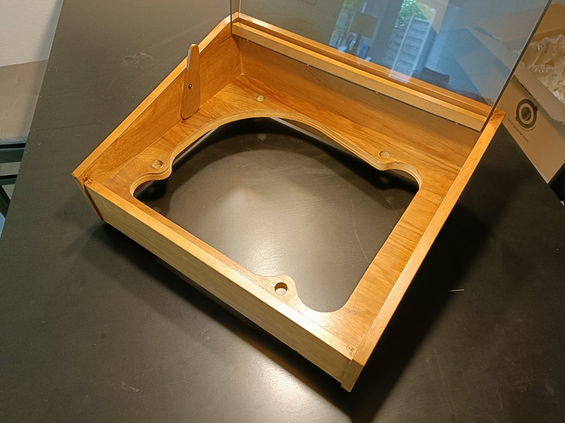 Thorens Giradischi: Socle en bois pour Thorens TD 124 – Usato da Pampigny venduto da edyschi 9