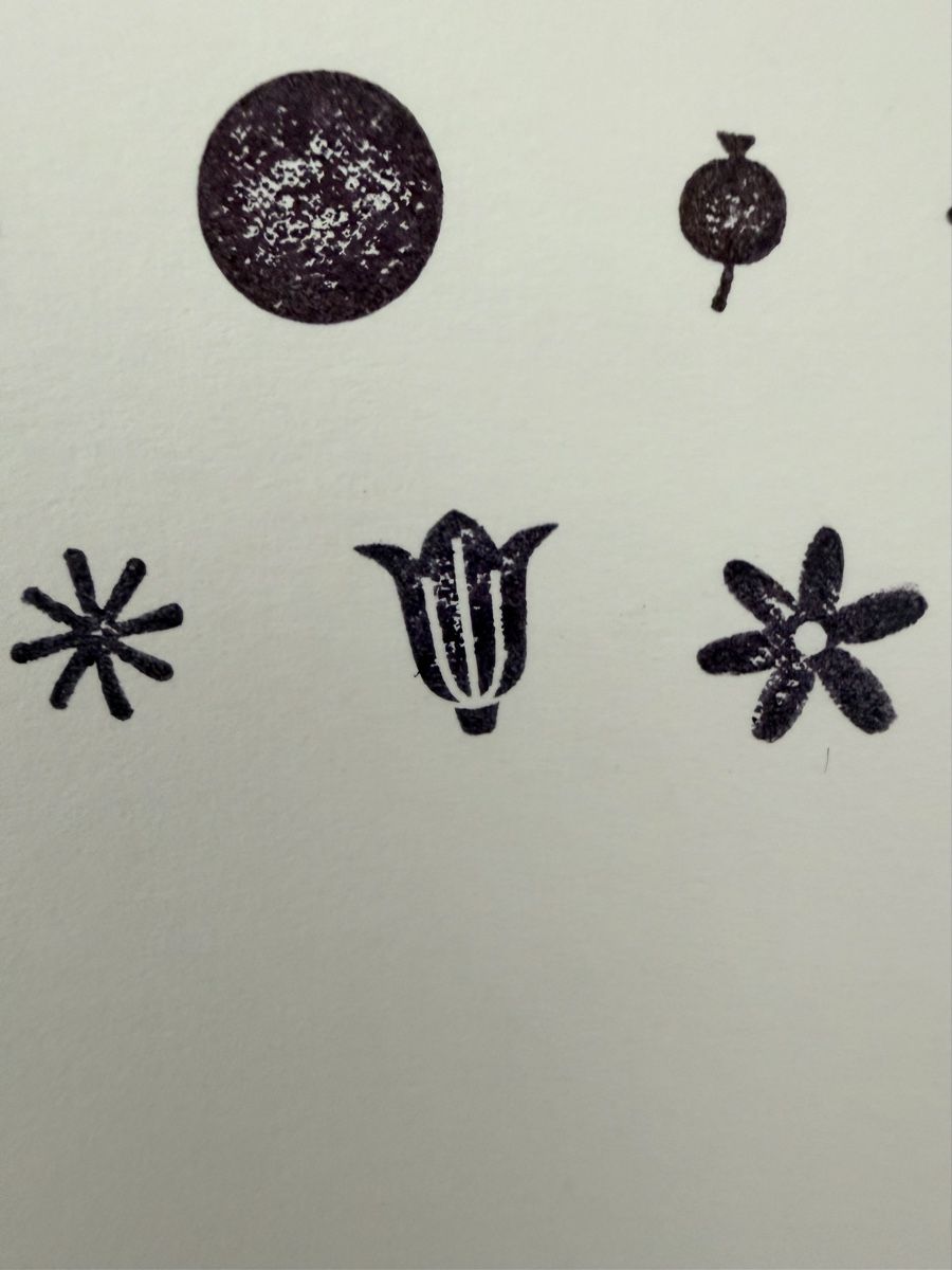 Stempel: Rubber stamp: tulip – Gebraucht aus Thun von dar_fz6y