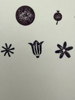 Rubber stamp: tulip