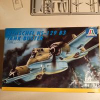 2926 ... Henschel Hs 123/129 B-3 Tank Buster ... Italeri 055