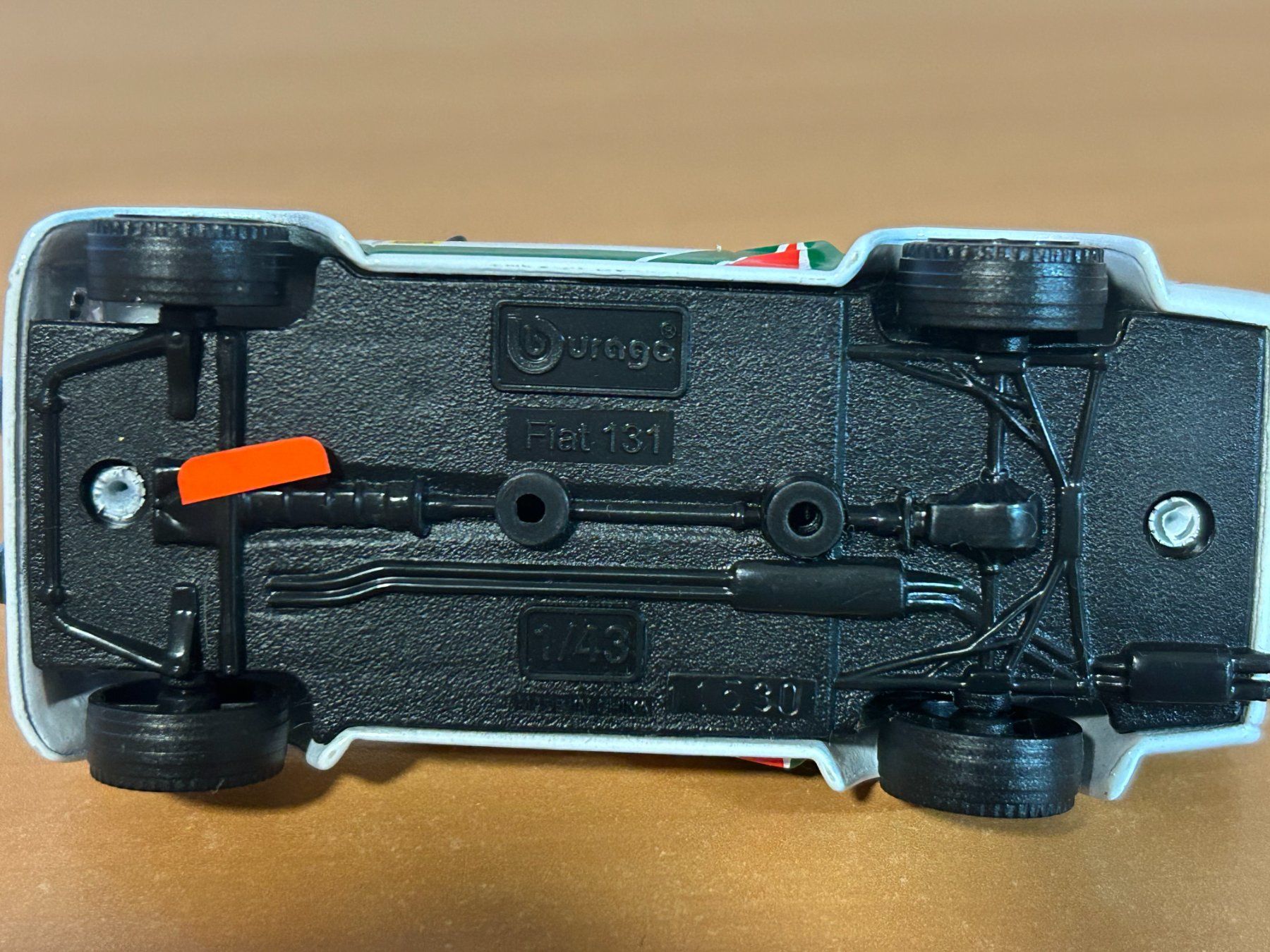 Bburago Modellini d'auto: Fiat Abarth 131 Burago 1:43 – Usato da Schafisheim venduto da Ducati57 7