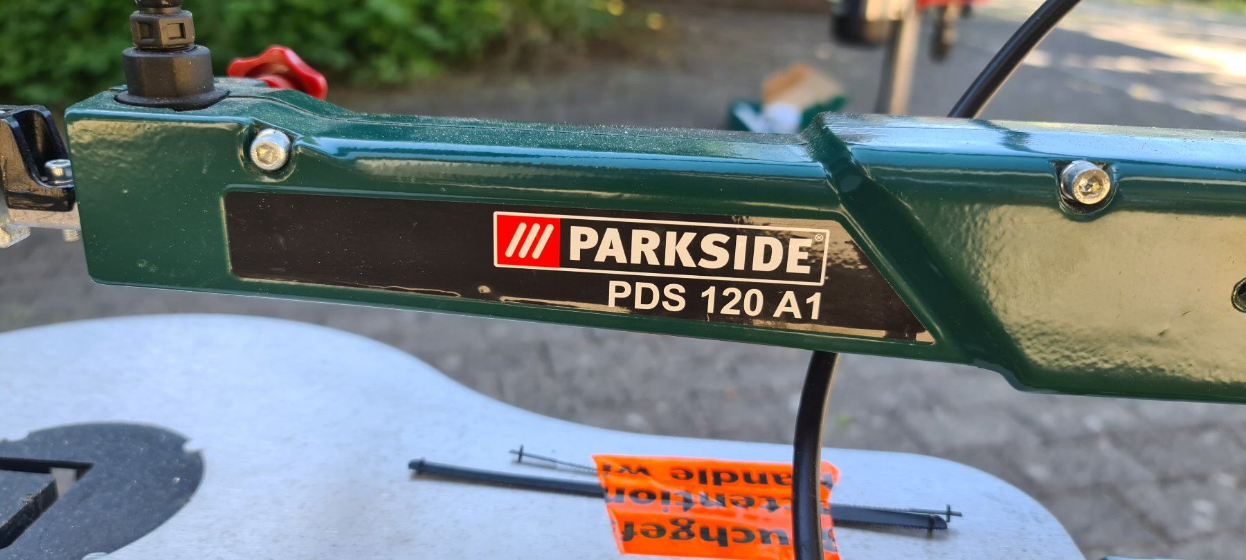 Seghe: Parkside Dekupiersaege PDS 120 A1 – Usato da Henau venduto da Vosi56 1