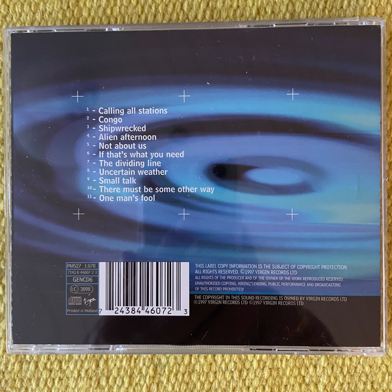 CD: GENESIS-..CALLING ALL STATIONS…. – Usato da Rorschacherberg venduto da CD-Roli 1