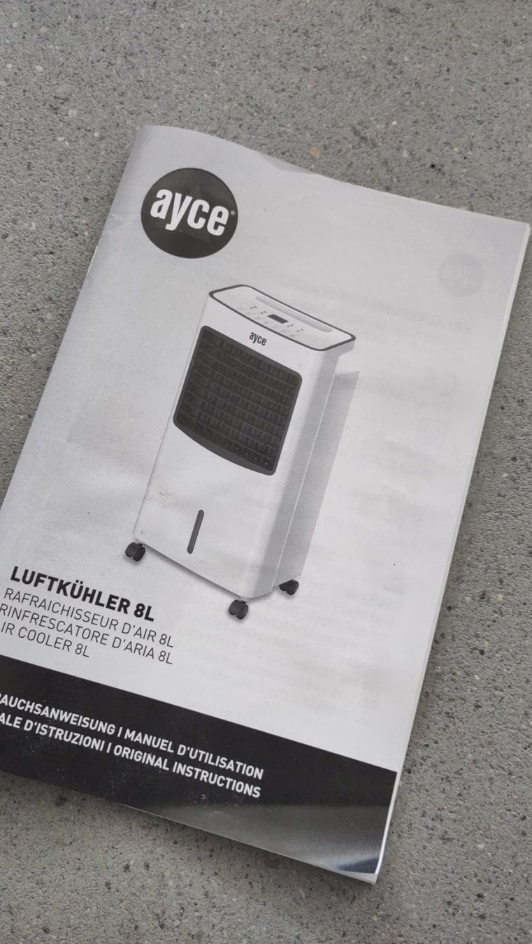 Klimageräte: Ayce Luftkühler 8L – Gebraucht aus Embrach von luk_52jv 5
