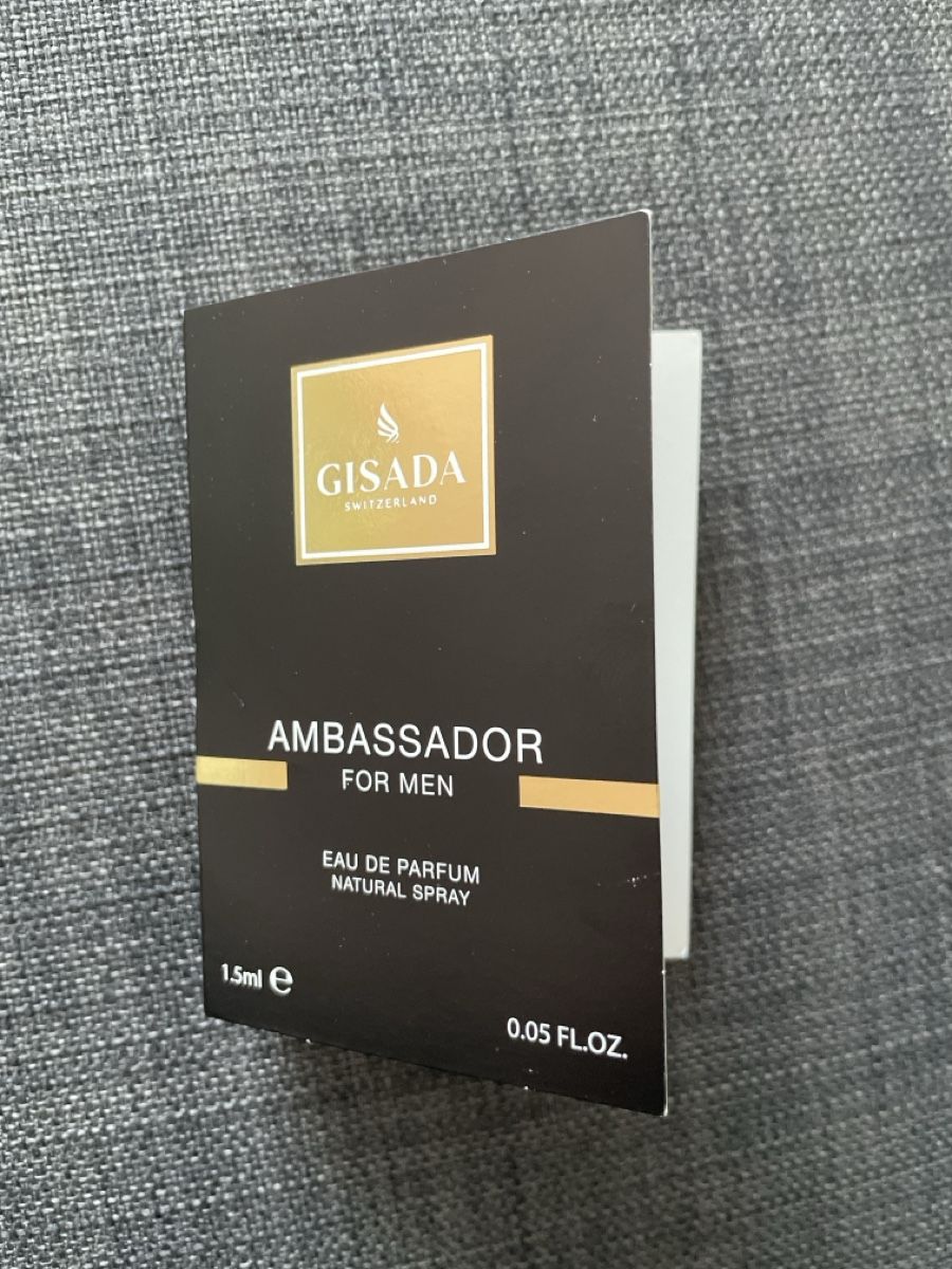 Gisada Parfum & Eau de Toilette: Gisada Ambassador for Men EdP Probe Herrenduft 1.5ml – Neu und originalverpackt aus Nänikon von Skin-Beauty