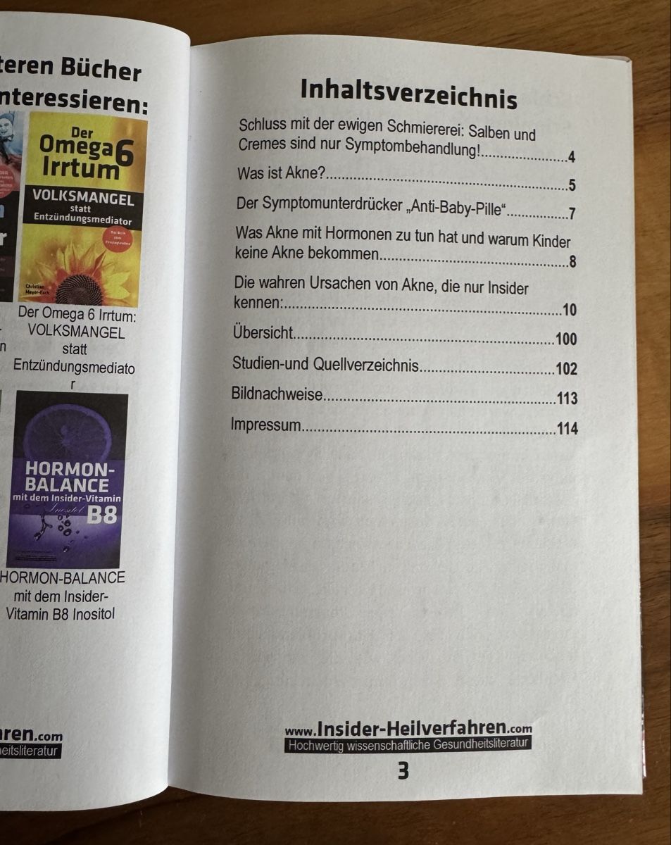 Libri: Buch, Akne – Usato da Emmenbrücke venduto da Florentina27 2