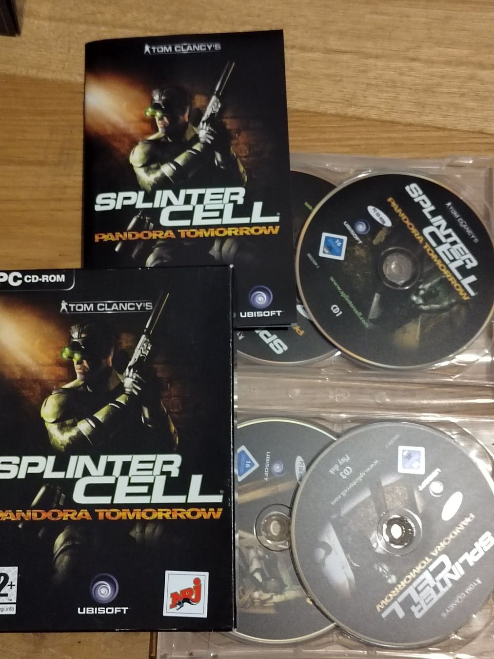 Spiele: Splinter Cell Pandora Tomorrow 2003 PC FR – Gebraucht aus Fribourg von Nooky