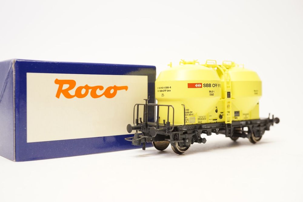 2ß Roco SBB Silowagen Ucs gelb (Gebraucht) in Uetendorf für CHF 28.9 ...