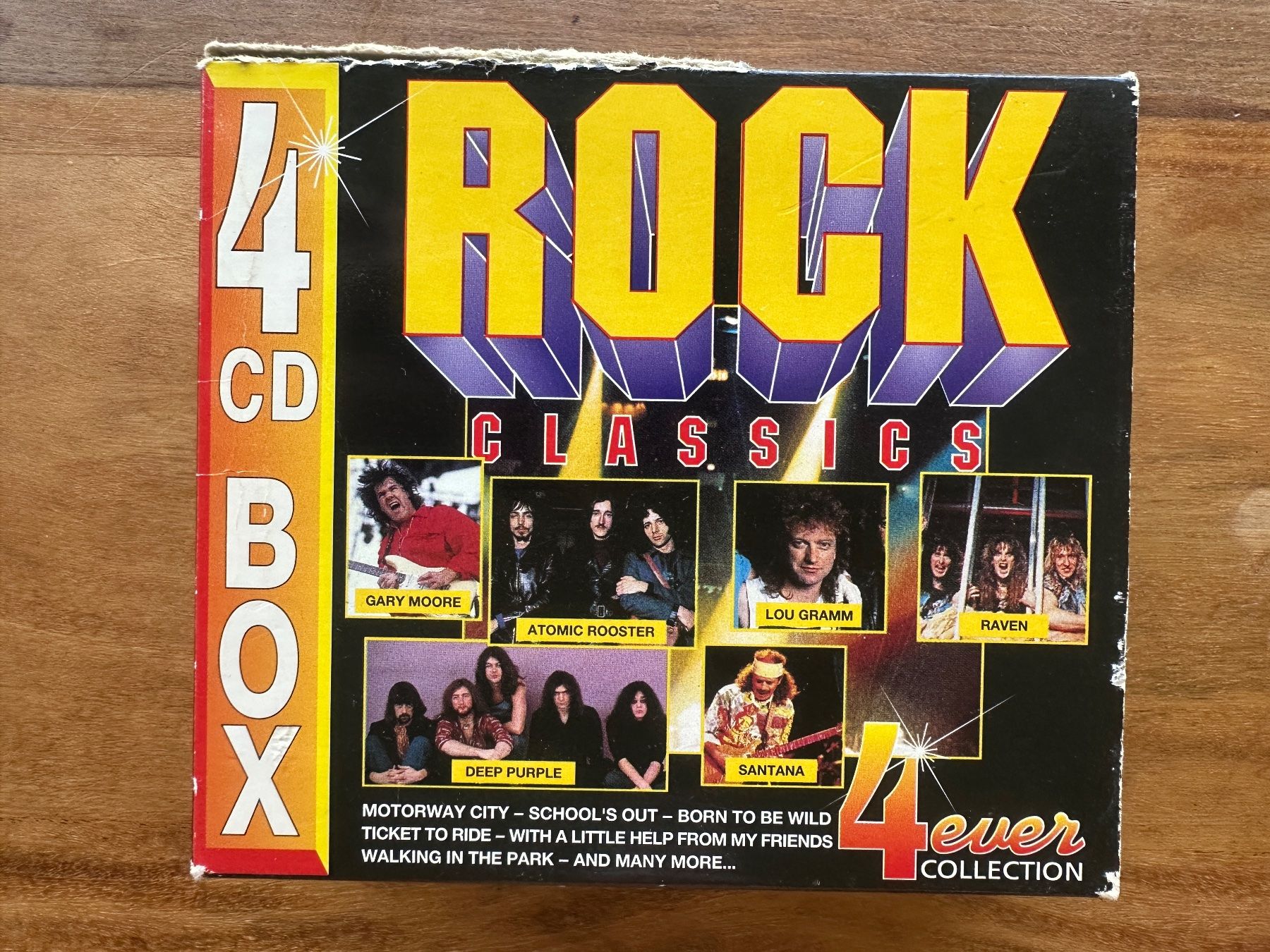 CD: Rock Classics - 4ever Collection 4CD Box – Usato da Horgen venduto da flyingpenguin2000 2