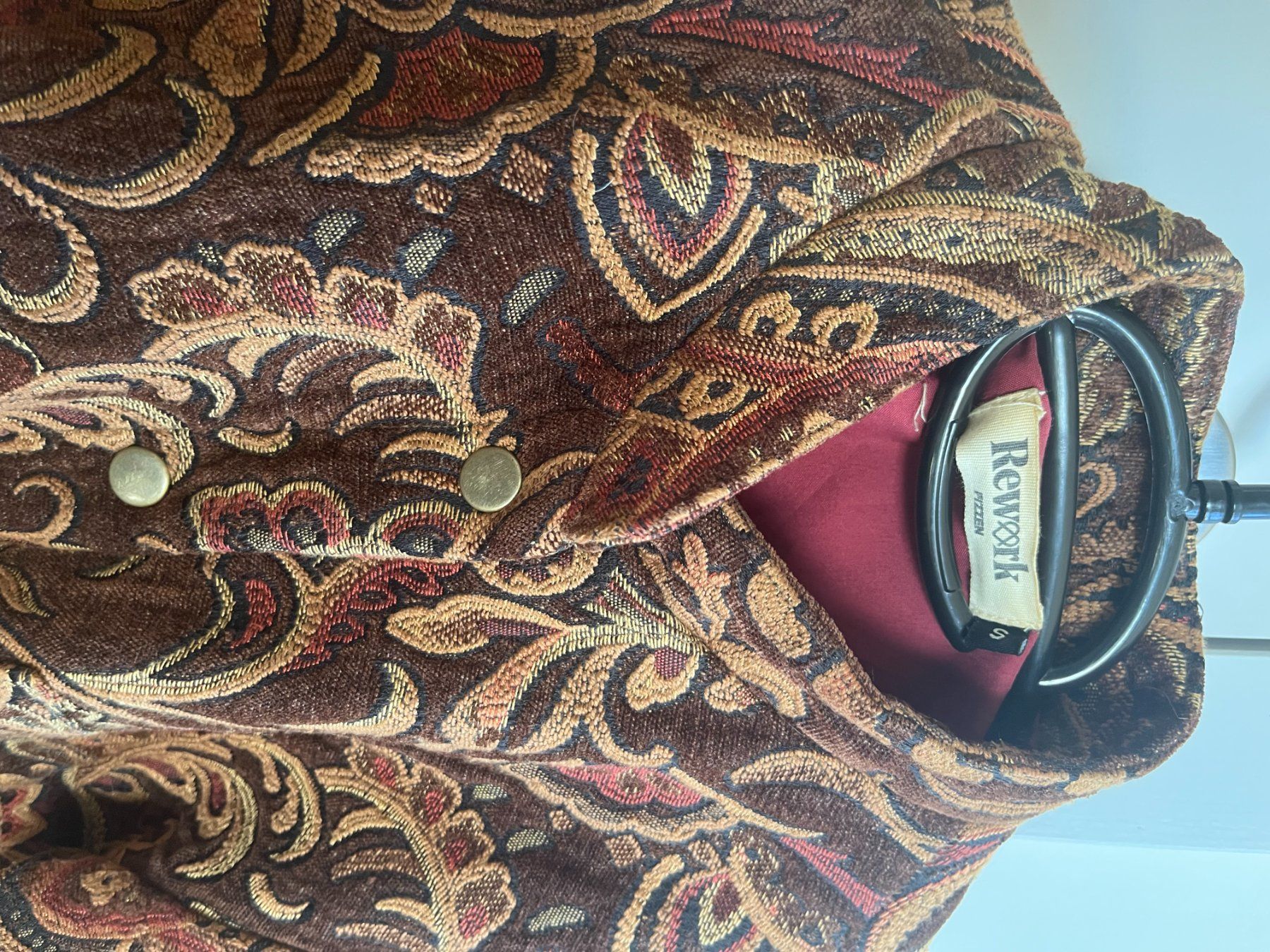 Giacche: Kurze Jacke Blumenmuster Gr. M – Usato da Zürich venduto da zoe4400 3