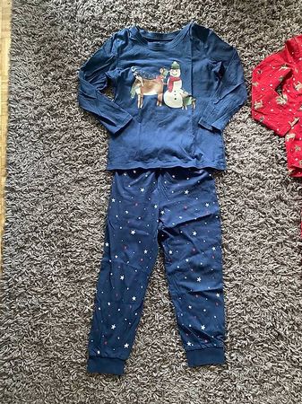 Pyjama Schlafanzug Tchibo Kinder Mädchen Jungen Gr. 110/116