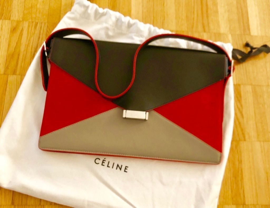 Celine Taschen für Damen: NEUE - CELINE Diamond Envelope Tricolor Bag – Neu und originalverpackt aus Zurich von MX1000 4