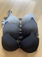 3 BHs, Grösse L, Grau, Dunkelgrau, Schwarz