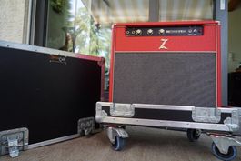 Dr. Z Stang Ray Combo in Red, Case Blue Wheels (Brad Paisle)
