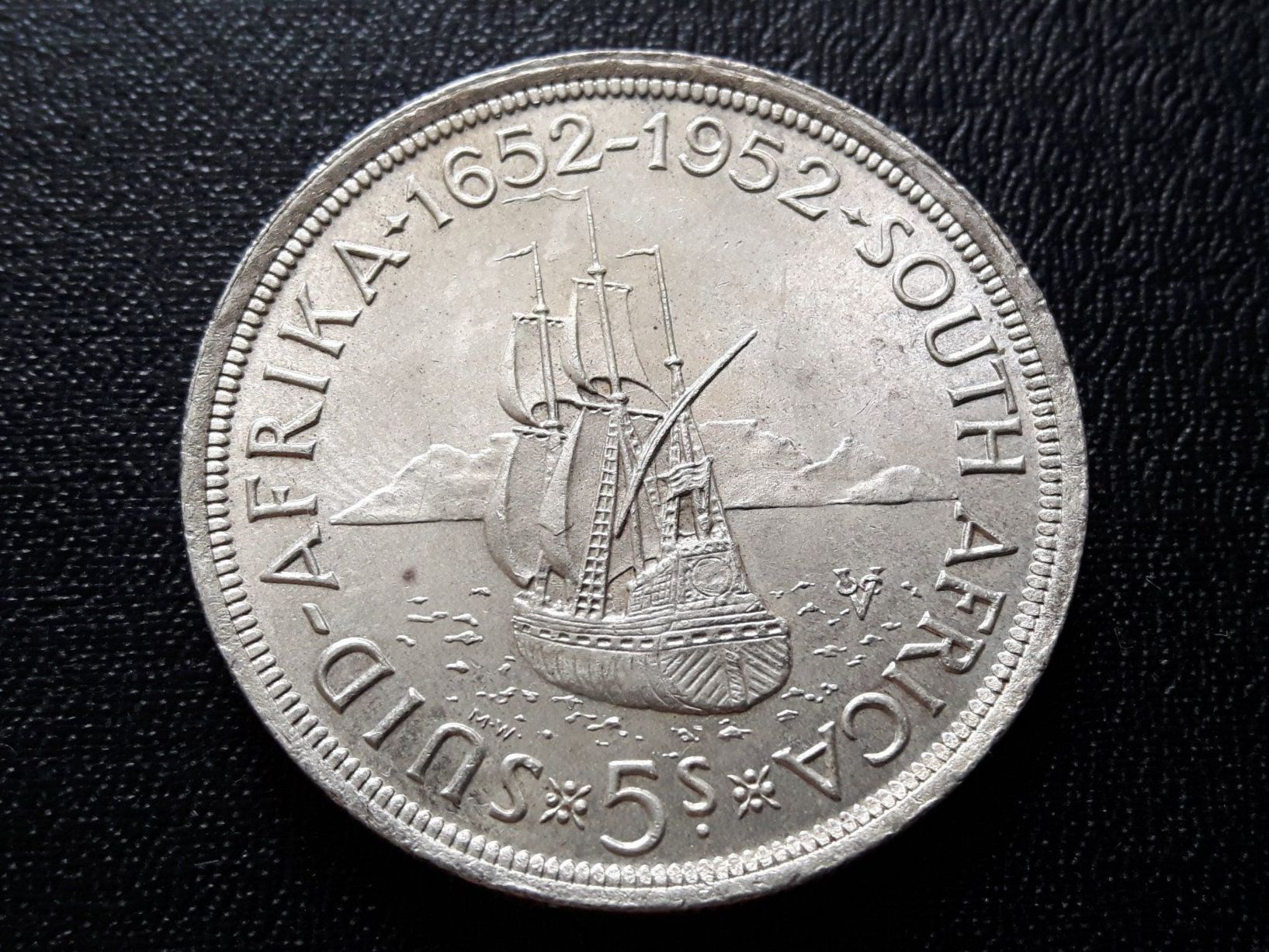Tutti le monete: 5 Shillings SÜD-AFRIKA 1952 – Usato da Zürich venduto da brinkosos 1