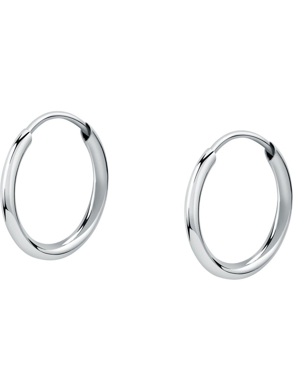Ohrringe & -stecker: Damen-Creolen 585er Weißgold – Neu und originalverpackt aus Hemmental von 18kGold 2