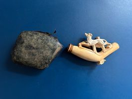 Antike Pfeife Rauchgerät Meerschaum