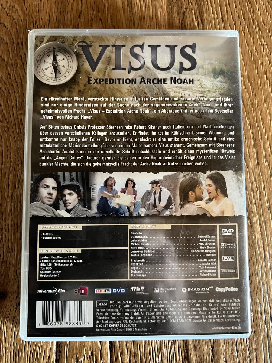 Alle DVDs: DVD Visus, Expedition Arche Noah – Neu (gemäss Beschreibung) aus Kallnach von sta_sy57 1