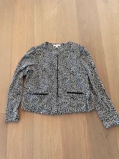 Kurze Jacke schwarz-weiss von Esprit