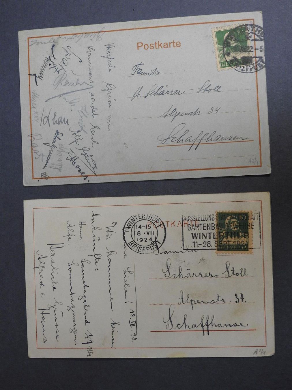 Telefoni: 2 Karten Technikum 1922/24 – Usato da Rain venduto da 999-800-K 1