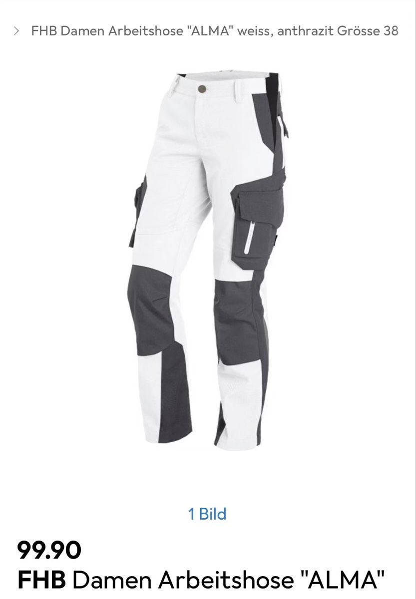 Pantaloni: 4 Stück, Neue Malerhosen FHB – Nuovo e nell'imballaggio originale da Grafenried venduto da hollywoodprincess