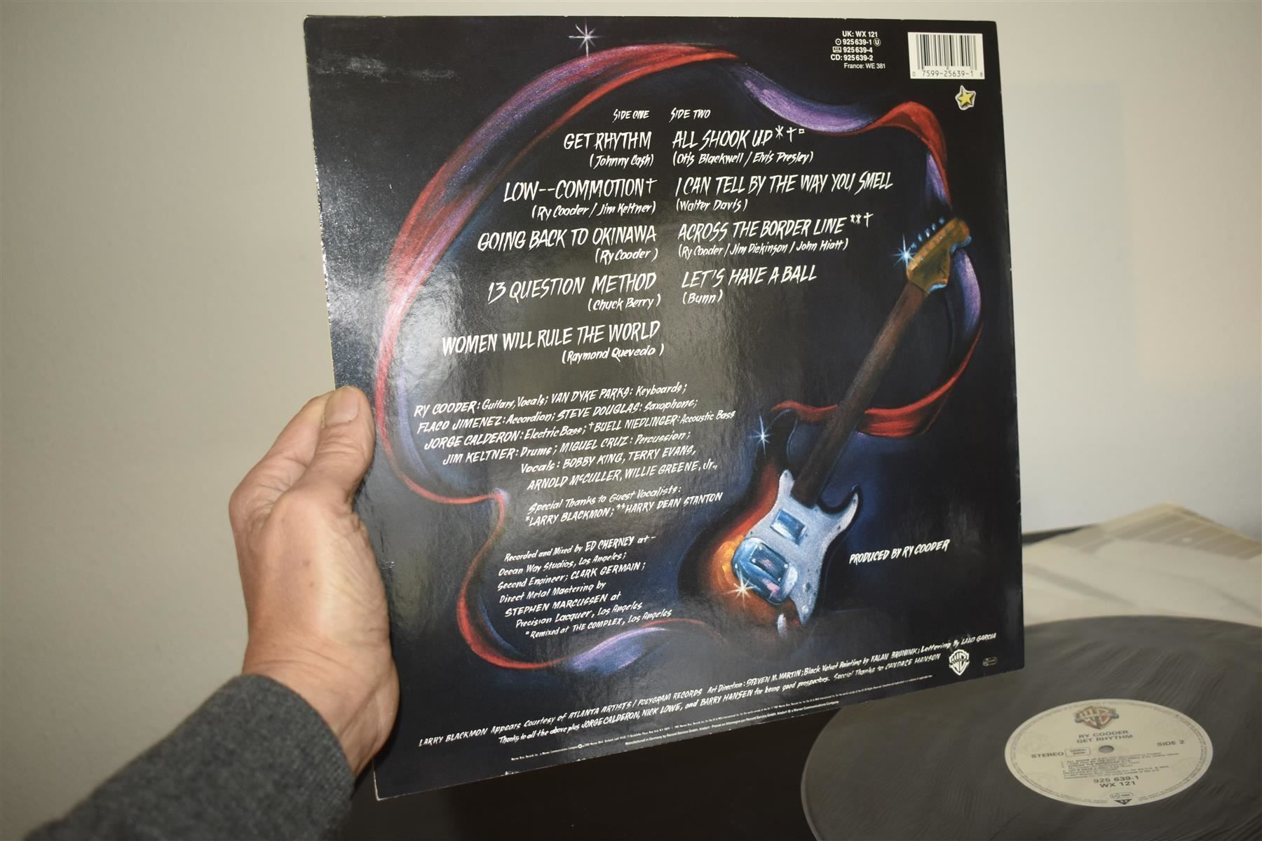 Schallplatten: Ry Cooder – Get Rhythm GERMAN LP 87 – Gebraucht aus Pfaffhausen von mono_rec 3