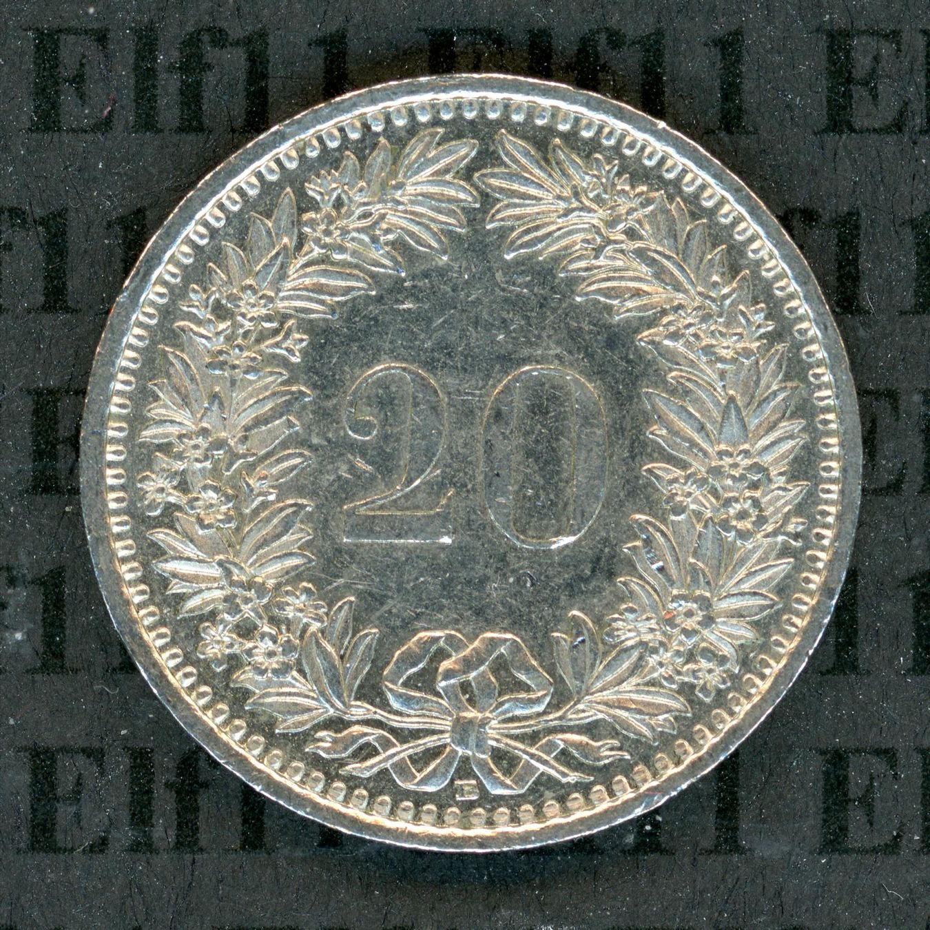 Tutti le monete: CHF___0.20 1990 vz 20 Rappen – Usato da Widnau venduto da Elf11 1