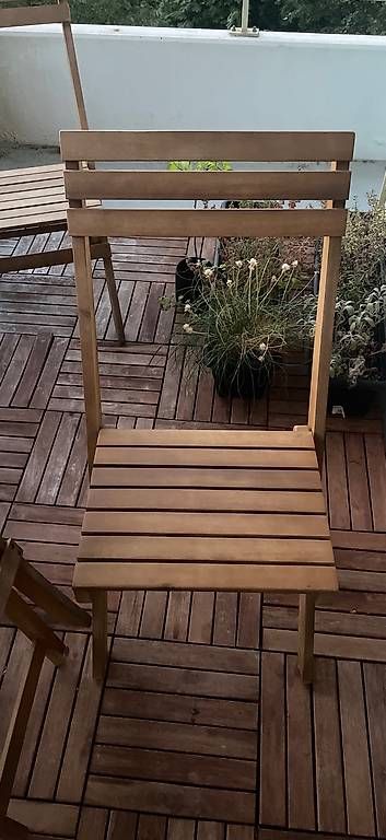 Sedie: Klappstuhl Holz 4x  – Usato da Villmergen venduto da Sabsi92 1