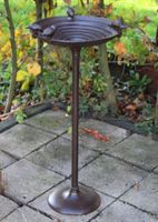 Vogeltränke gross Gusseisen/Shabby Chic/Neu/OVP