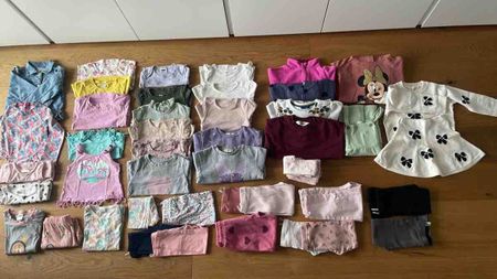 Kleiderpaket Mädchen, Gr. 98 gebraucht in gutem Zustand