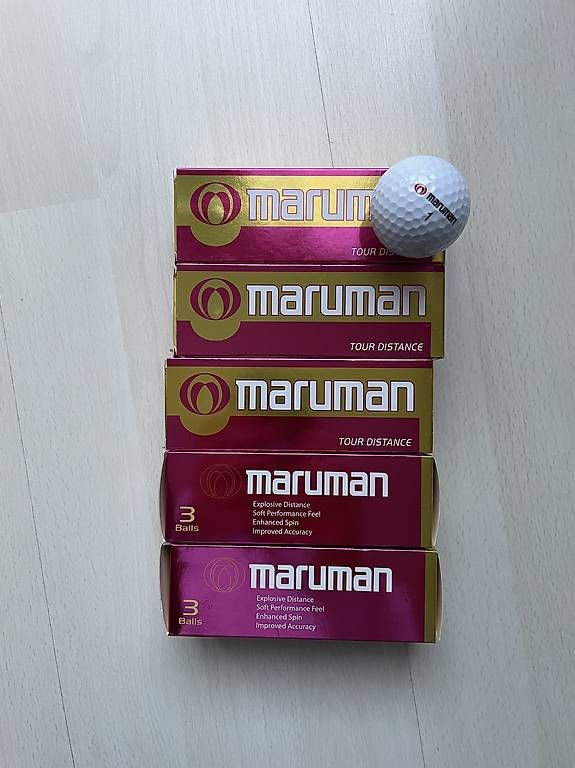 Palloni: Golfbälle Maruman 15 Stück, neu – Nuovo e nell'imballaggio originale da Schindellegi venduto da Moom1402