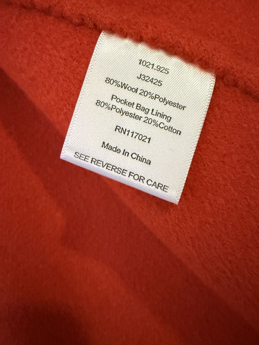 Mäntel: Jigsaw Wool Blend Coat Orange Size XS Single Breasted – Gebraucht aus Zürich von lc05 3