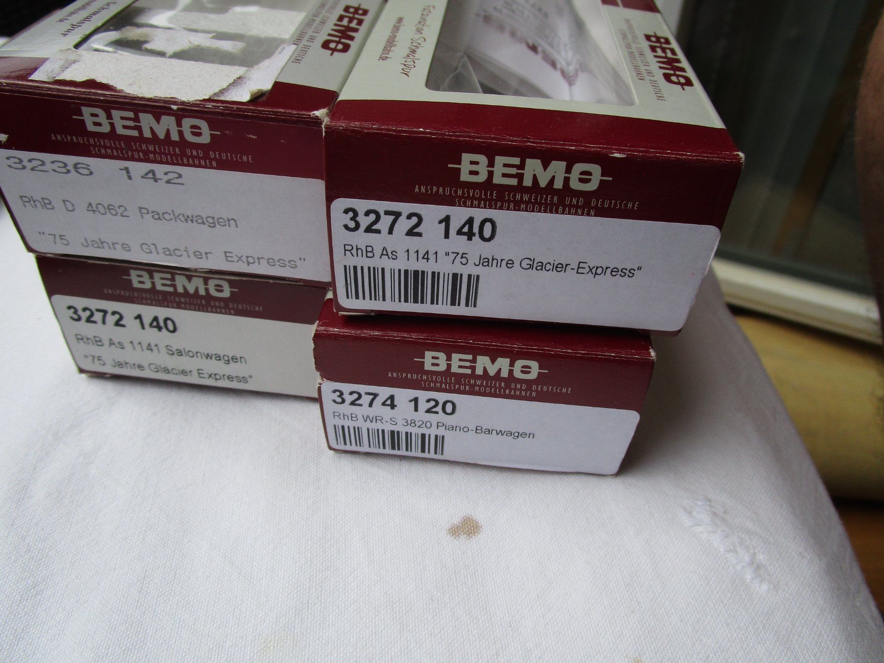 Bemo Modellini di ferrovie: Bemo Salonwagen RhB Hom – Nuovo e nell'imballaggio originale da Lutry venduto da Momo1095 2