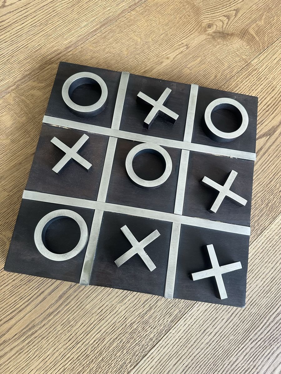 Toutes les décorations: Jeu du Morpion objet déco / tic tac toe deko objekt – D'occasion à Carouge GE par johan1227