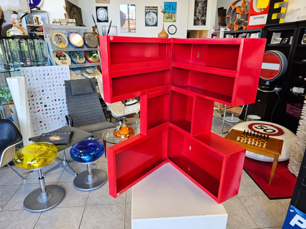 Ikea 1990s Classic Ätran Medizinschrank C, Wandregal Rot (D'occasion) à Nottwil pour CHF 75 – avec livraison